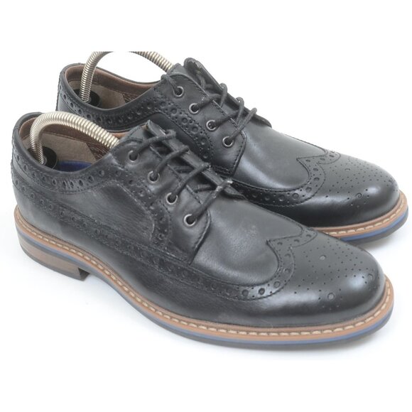 Bostonian Men\'s Melshire Wing Black Tumbled Leather Oxford US 9M main image 5
